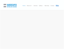 Tablet Screenshot of hardscapesid.com